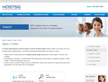 Tablet Screenshot of my.hostsg.com