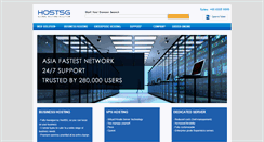 Desktop Screenshot of hostsg.com